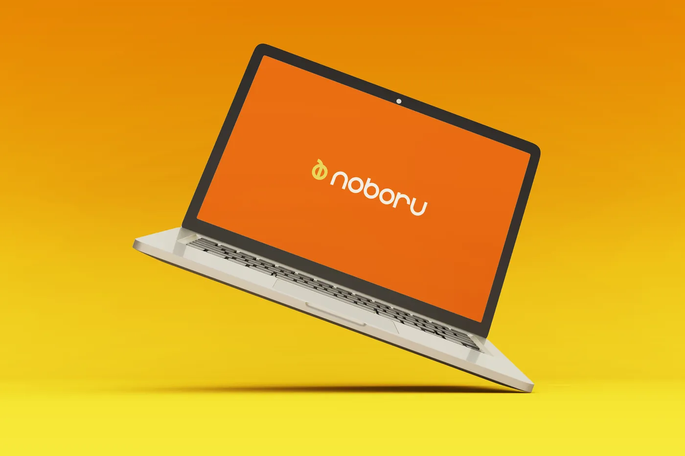 Assinatura Noboru na tela de um notebook